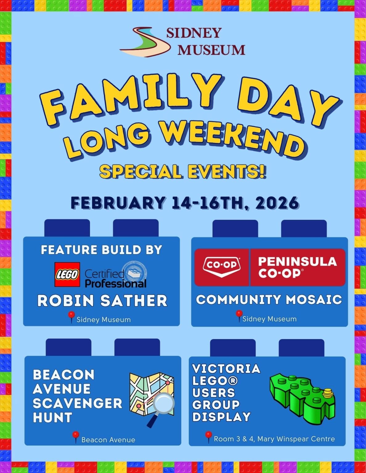 Family Day Long Weekend Display in Sidney – VicLUG